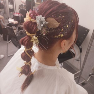 成人式ヘアセット